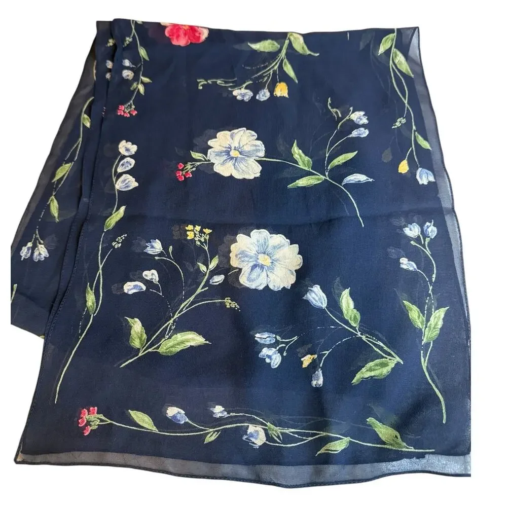 Vintage silk chiffon